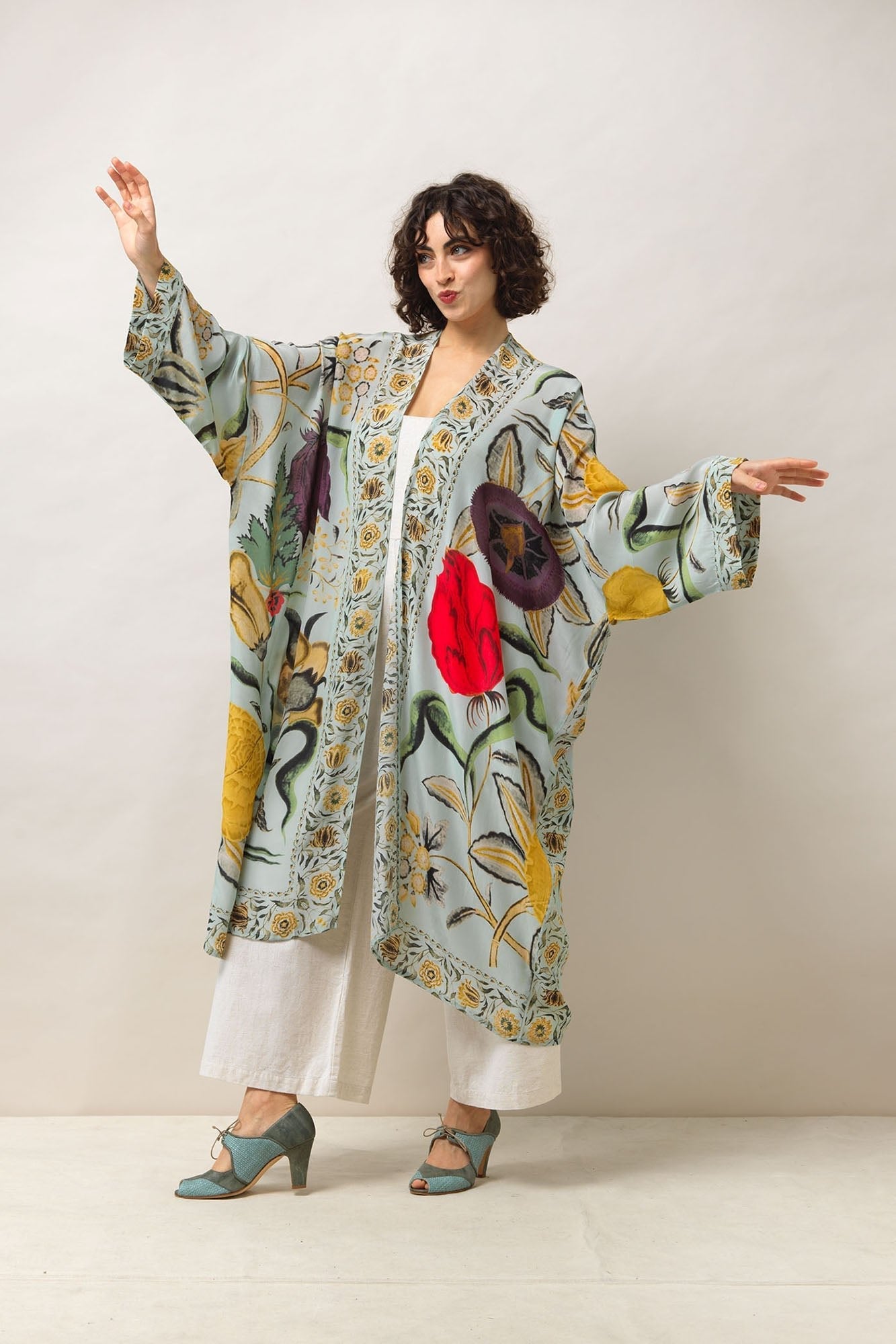 Grande Kimono Joy Aqua