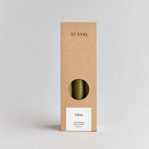 Pack of 6 Candles Olive