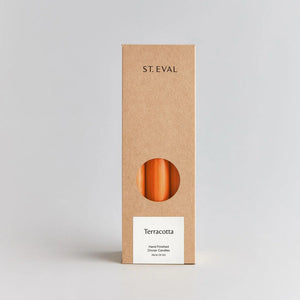 Pack of 6 Candles Terracotta