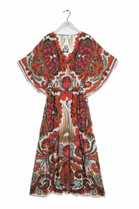 Fiesta Orange String Dress