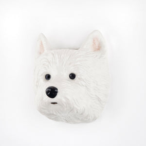 Westie Small Wall Vase