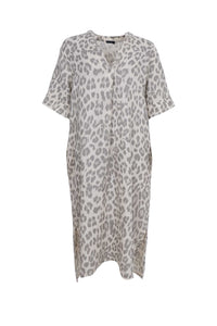 Melina Long Linen dress