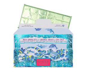 Swim with Whales Milk Chocolate with Caramel and Sea Salt