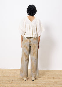 Parissa Striped Trouser Grey