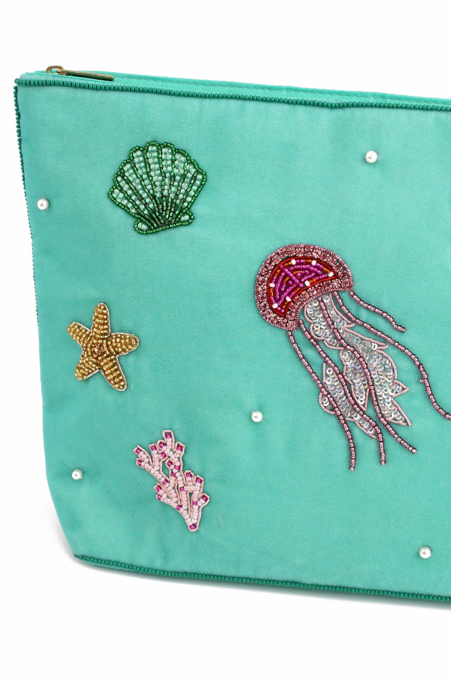 Sea Scene Large Pouch