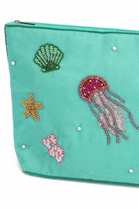 Sea Scene Large Pouch
