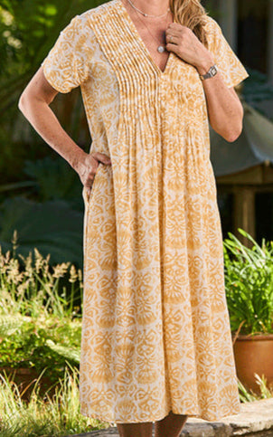 Portici Dress Gold