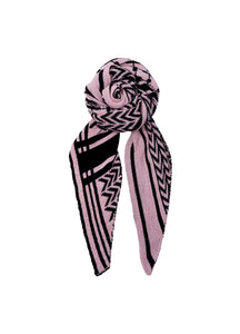 Bex Triangle Scarf Rose