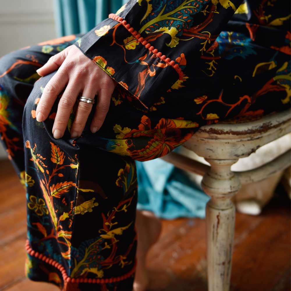 Burnt Orange Print Pyjamas