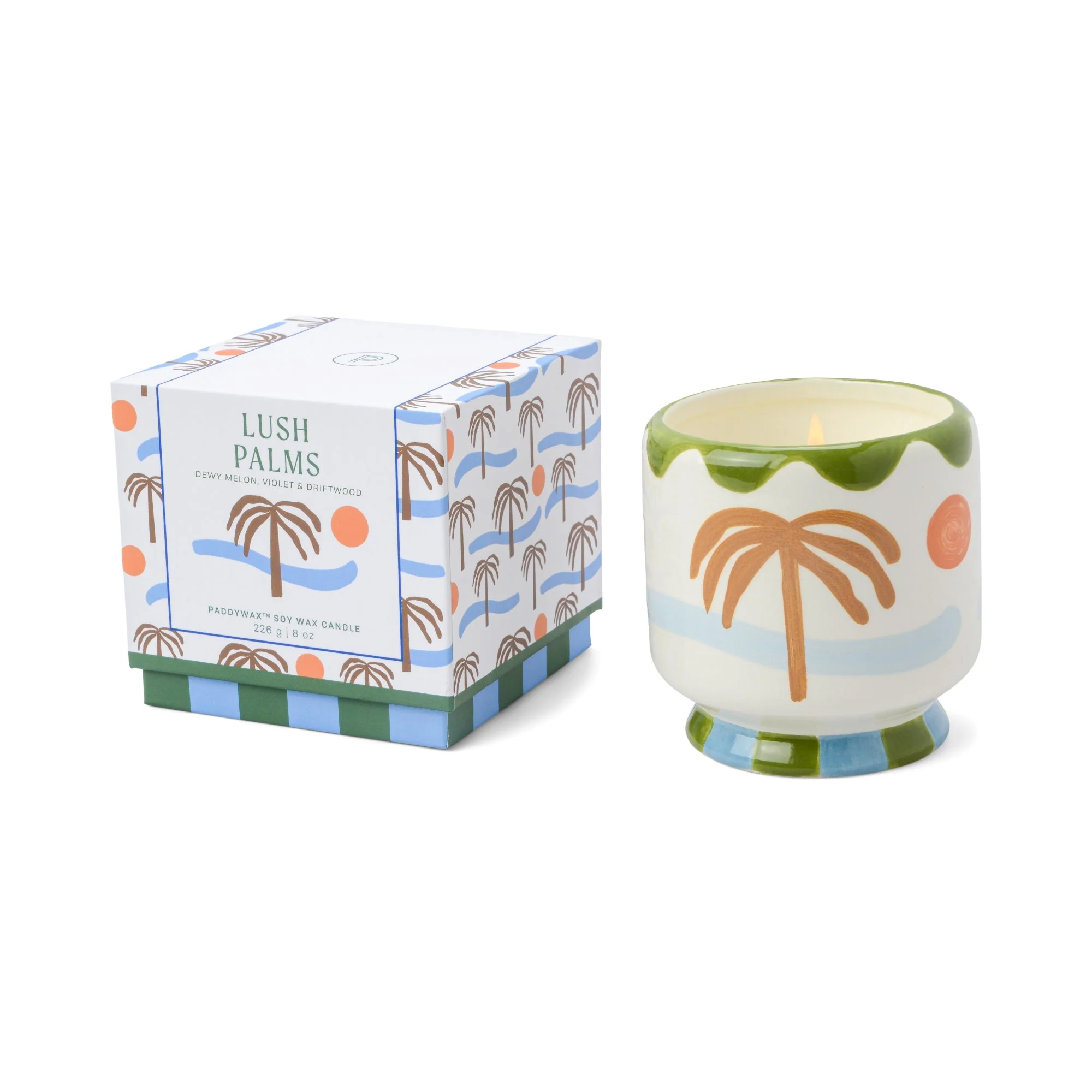 Lush Palms Candle Boxed