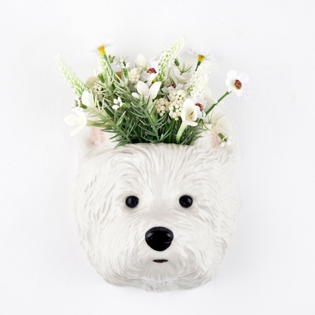 Westie Small Wall Vase