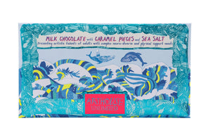 Swim with Whales Milk Chocolate with Caramel and Sea Salt