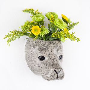 Harbour Seal Small Wall Vase