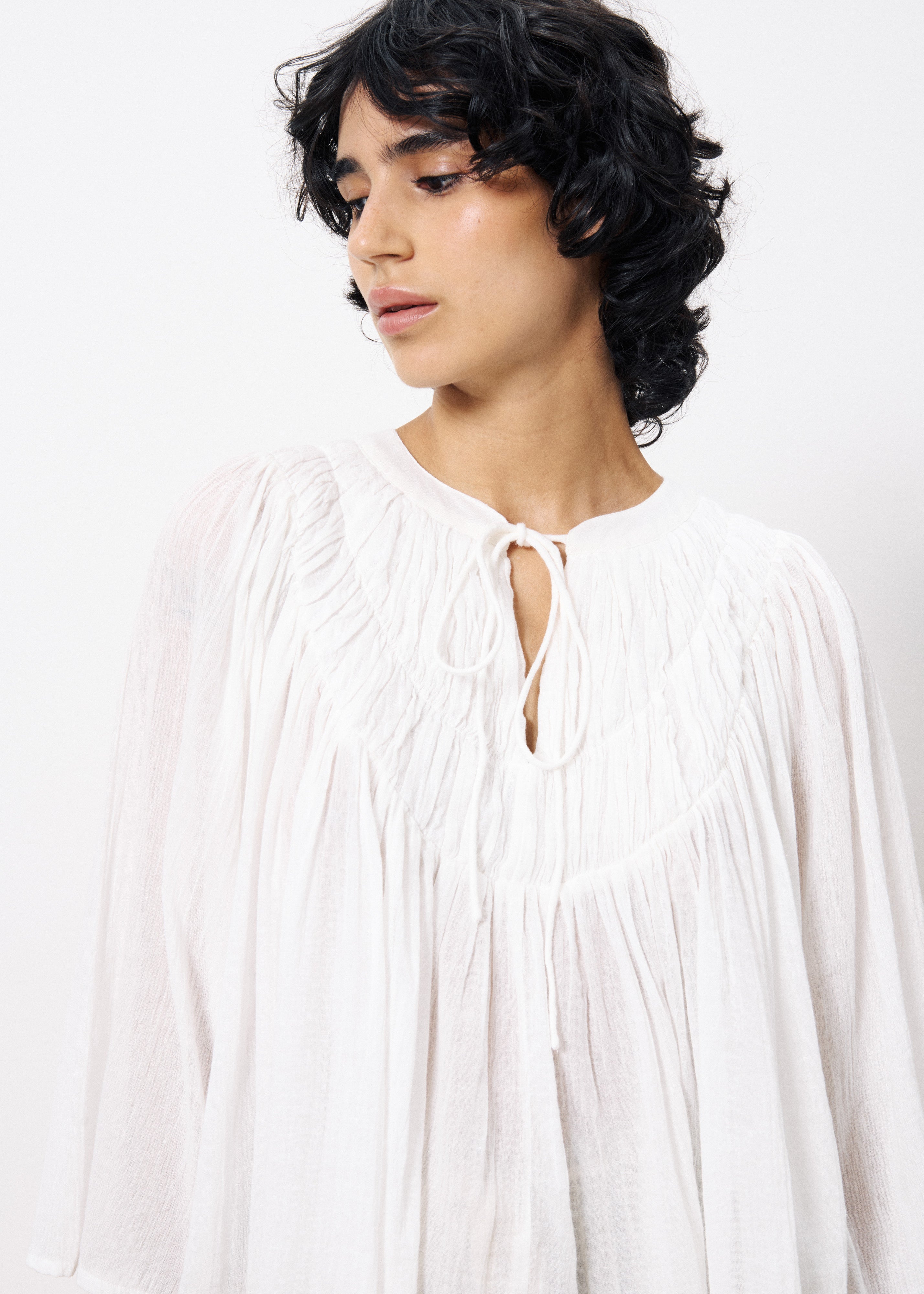 Clovicia Blouse Off-White