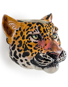 Ceramic Leopard Wall Sconce/Vase