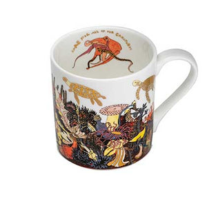 Arthouse Unlimited | Angels of the deep Bone China Mug