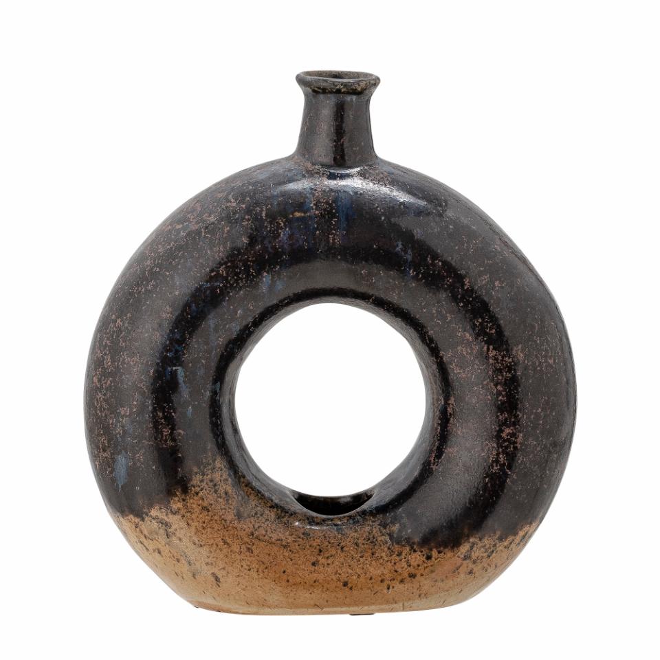 Baldvin Deco Vase Brown