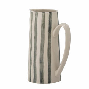 Begonia Jug Stripe Green